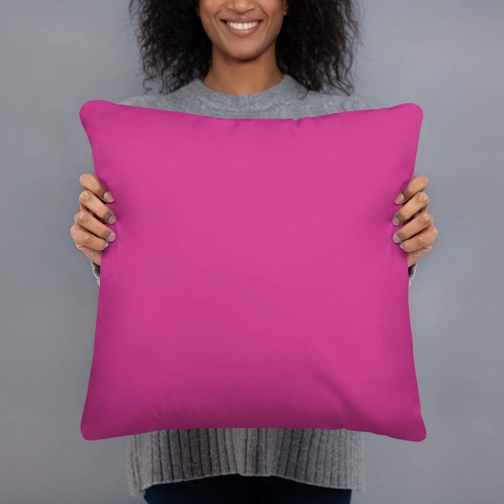 Here We Are (Pink)- Basic Pillow - Philip Charles Williams