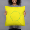 And All That Is Holy (Yellow)- Basic Pillow - Philip Charles Williams