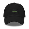 Perhaps (Green)- Baseball Cap - Philip Charles Williams