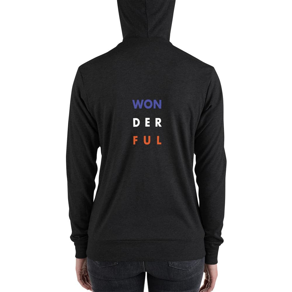 Won-Der-Ful (#2)- Unisex zip hoodie