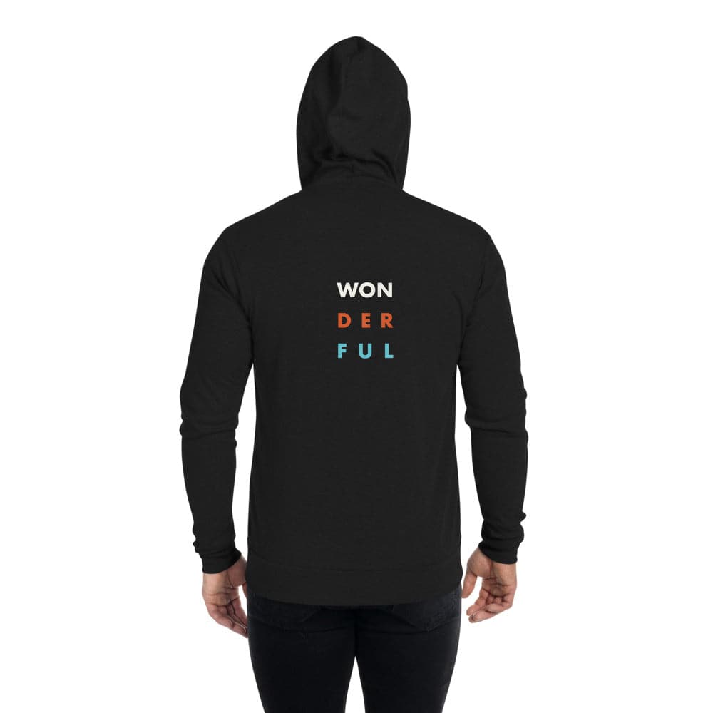 Won-Der-Ful (#1)- Unisex zip hoodie