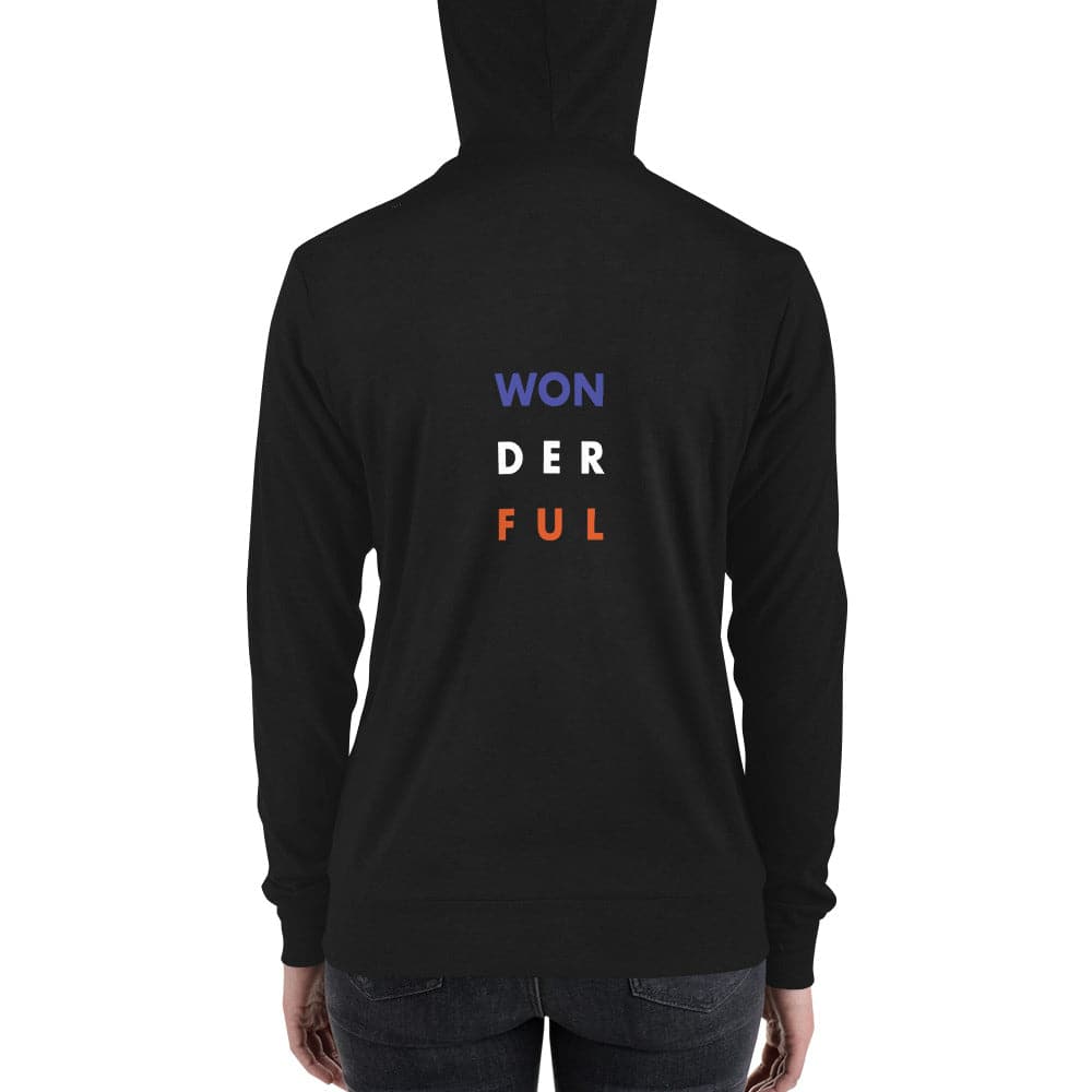 Won-Der-Ful (#2)- Unisex zip hoodie