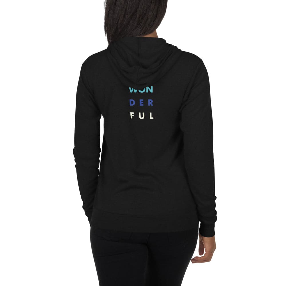 Won-Der-Ful (#3)- Unisex zip hoodie