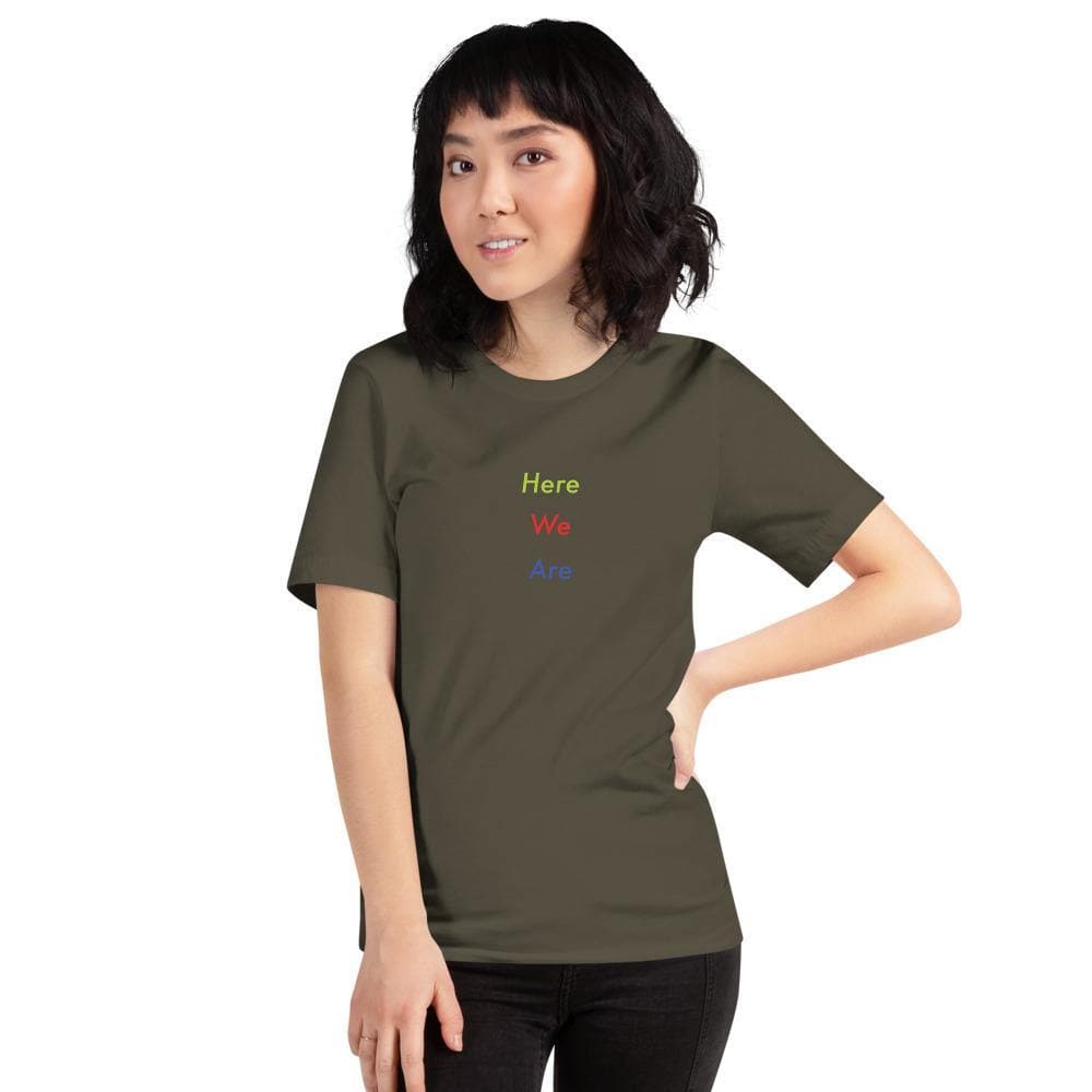 Here We Are (#3)-  Short-Sleeve Unisex T-Shirt - Philip Charles Williams