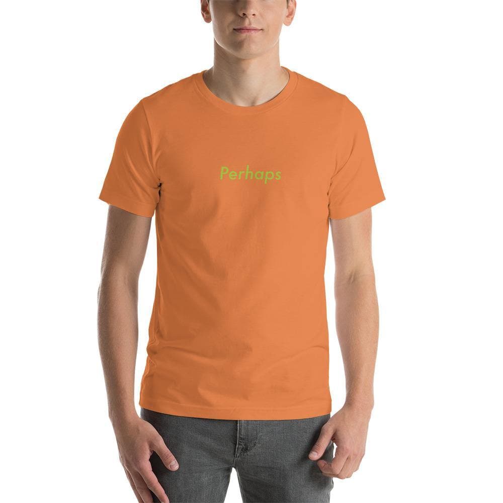 Perhaps (Green)- Short-Sleeve Unisex T-Shirt - Philip Charles Williams