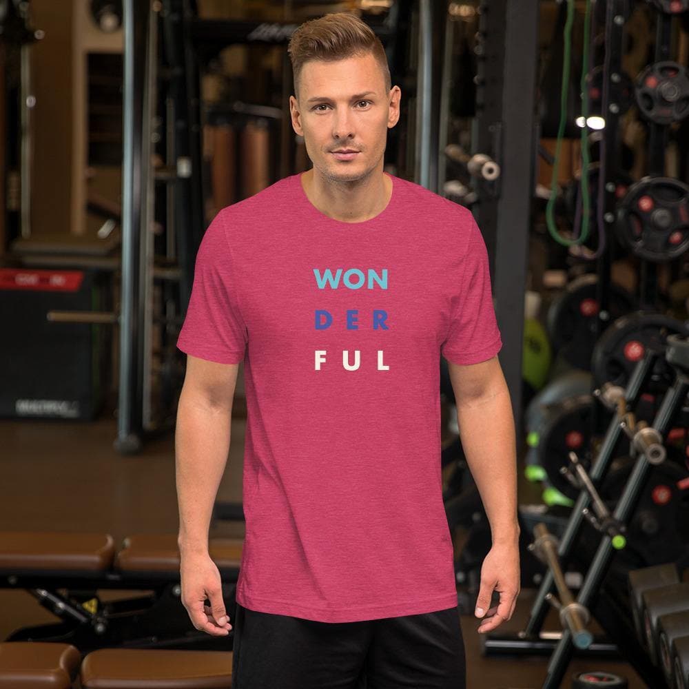 WON-DER-FUL (#3) Short-Sleeve Unisex T-Shirt - Philip Charles Williams