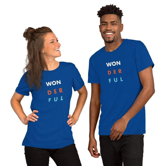 WON-DER-FUL (#1) Short-Sleeve Unisex T-Shirt - Philip Charles Williams