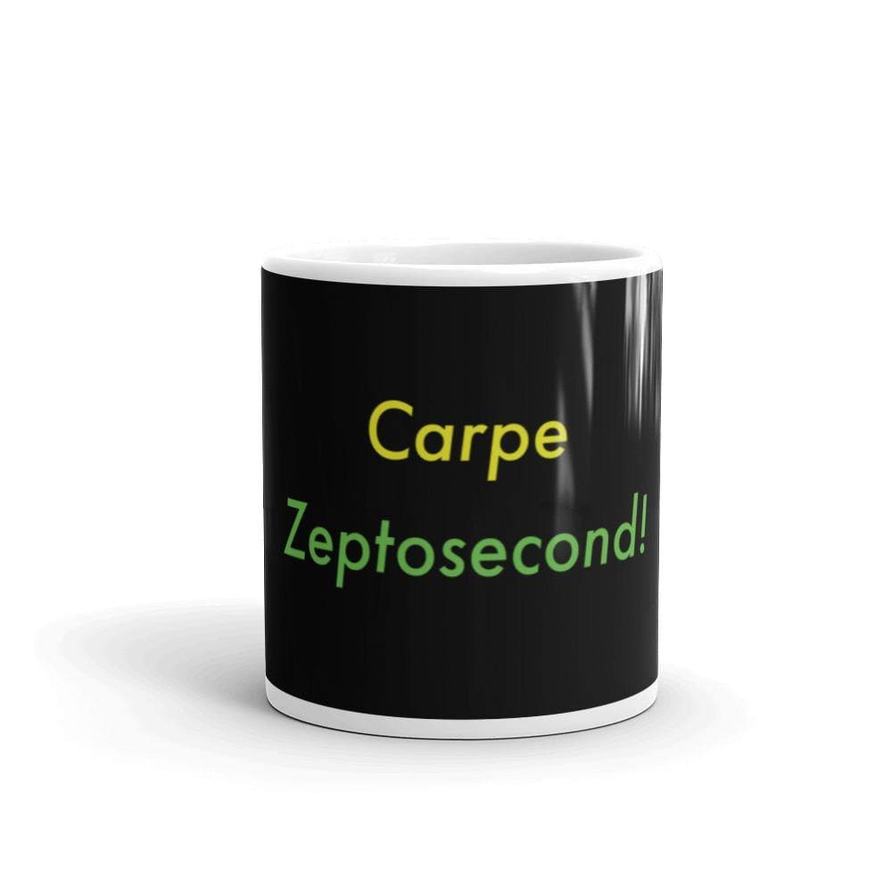 Carpe Zeptosecond! (#3) Mug - Philip Charles Williams