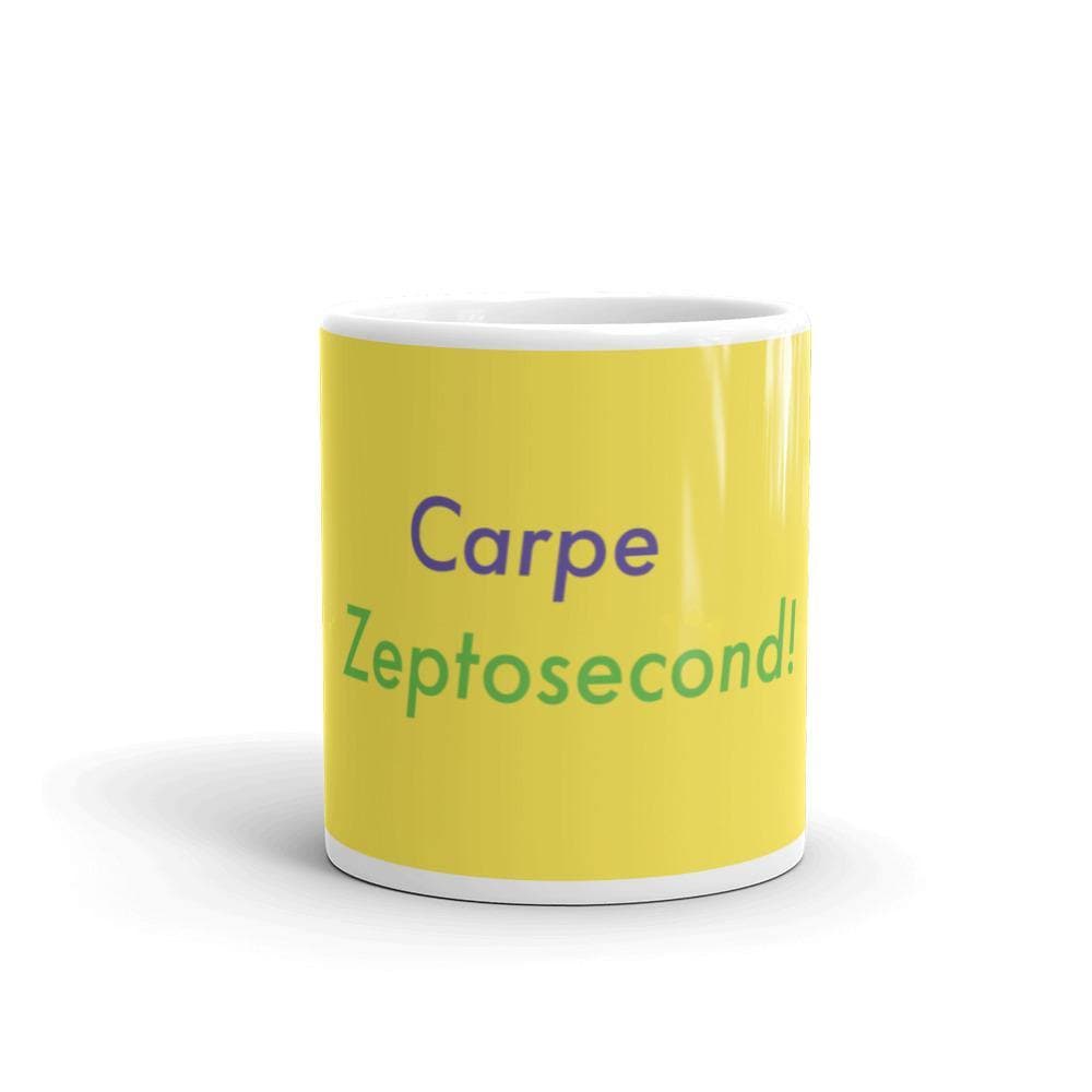 Carpe Zeptosecond! (#4) Mug - Philip Charles Williams