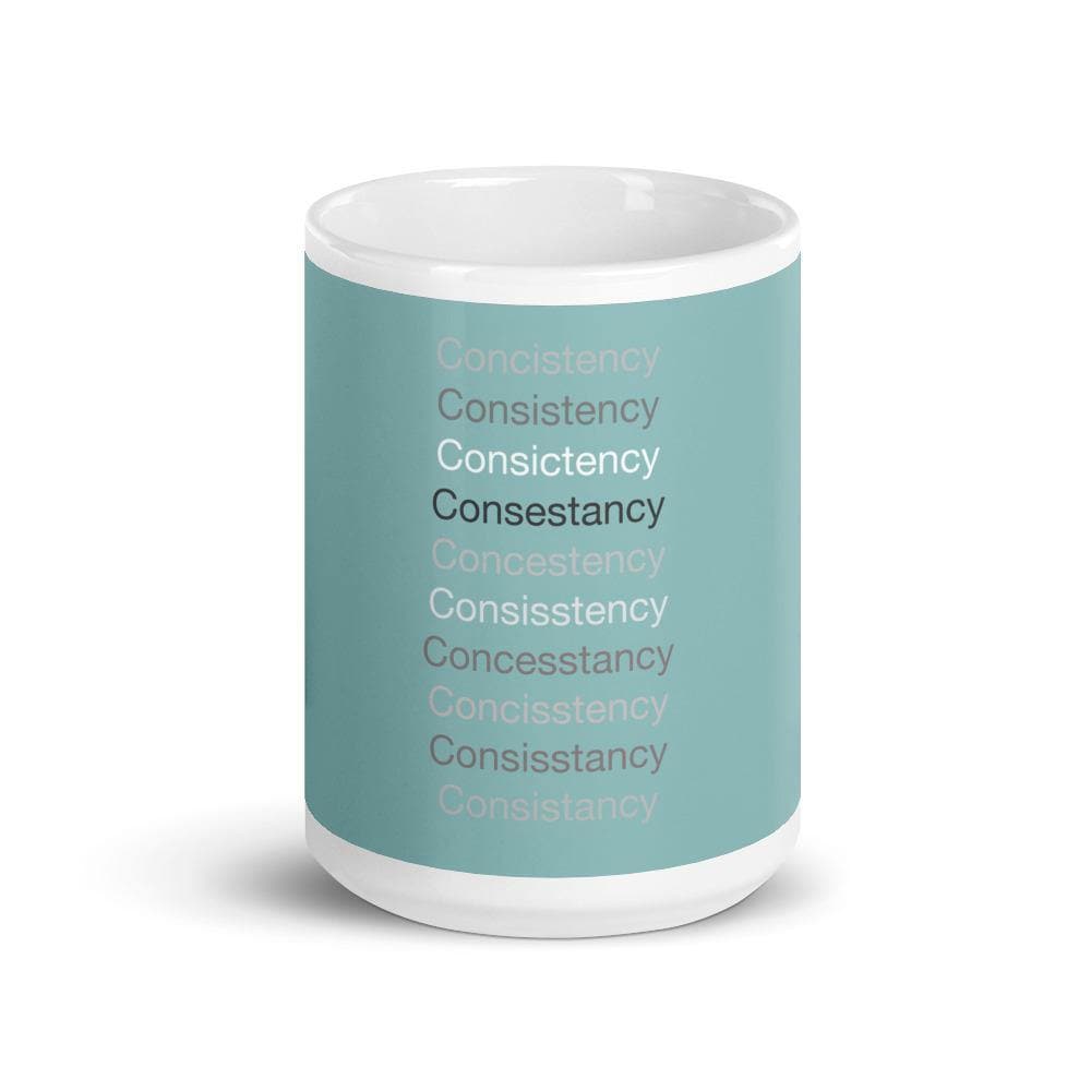 CONSISTENCY- Mug - Philip Charles Williams