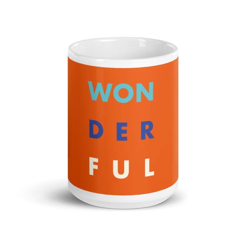 WON-DER-FUL (#3) Mug - Philip Charles Williams