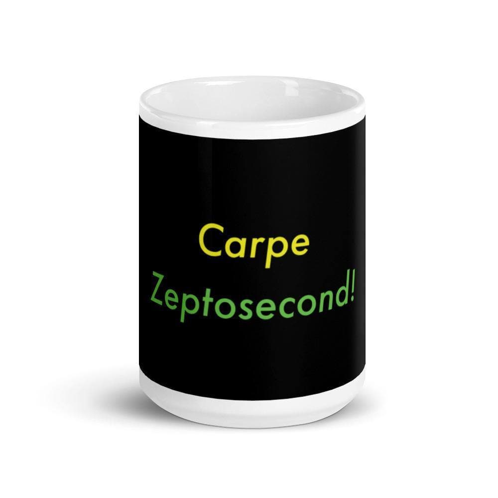 Carpe Zeptosecond! (#3) Mug - Philip Charles Williams