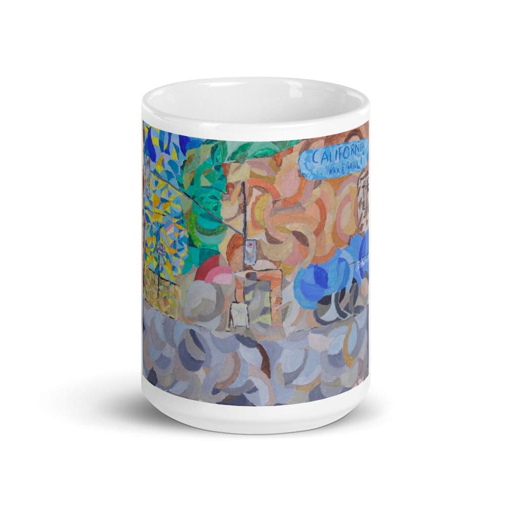 Sunset, Playa Del Rey- white glossy mug